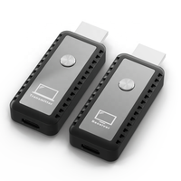Kit de streaming HDMI sans fil 50M 1080P TX et RX pour la diffusion sans fil de vidéo/audio de l'ordinateur portable vers la télévision/le moniteur, Plug&Play