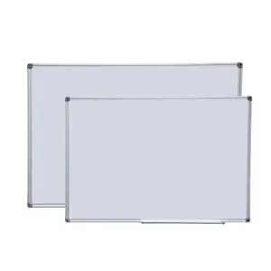 Đôi hai mặt 90x120 văn phòng trường học khô lau bảng trắng từ viết bảng tin trong khung nhôm - Product Image 1