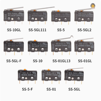 Pour Omron Original petit micro-interrupteur SS-5 SS-5GL SS-5GL2 SS-5GL13 SS-10 SS-01 SS-10GL SS-01GL fin de course avec fonction bouton