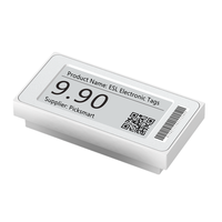 Étiquette de rayon électronique intelligente Picksmart 2,1 pouces TFT ESL, étiquette de rayon électronique E Ink, station de base 2,4G, mise à jour en masse des étiquettes d'affichage
