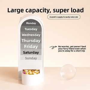 Anti-Flip-<span class=keywords><strong>Hamster</strong></span>-Feeder-Set mit großer Kapazität Golden Retriever Feeding Basin Automatische <span class=keywords><strong>Hamster</strong></span> Feeder Waterer <span class=keywords><strong>Pet</strong></span> Supplies - Product Image 3