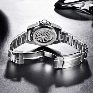 Pagani Design Men's <b>Automatic</b> Mechanical <b>Watch</b> <b>Skeleton</b> Stainless Steel Waterproof 100m Fashion <b>Watch</b> PD-1659 - Product Image 3