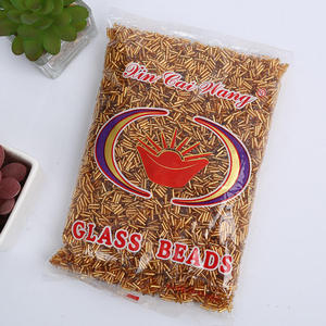 Factory Direct Wholesale 2*6mm <b>Bugle</b> Seed <b>Beads</b> 450g/bag Silver Lined Glass Seed <b>Beads</b> for Jewelry Making - Product Image 6