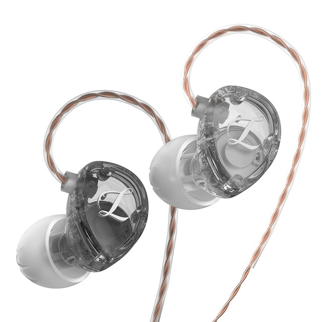 GK-G3 Ergonomic Design 10mm High-End Dynamic Driver Transparent Color High-Definition Sound Quality HIFI In-Ear Noise Headphones