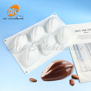 AK Khuôn làm bánh mousse silicon <span class=keywords><strong>3D</strong></span> ca cao khuôn làm bánh kem sô cô la trái cây mô phỏng khuôn làm bánh trang trí bánh ngọt làm bánh - Product Image 3