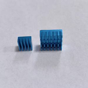 Blauwe Koeler Set Koellichaam Voor Framboos <span class=keywords><strong>Pi</strong></span> 4e Generatie 4b Chip Cpu Koeling En Warmteafvoer Koellichaam Met Ruglijm - Product Image 5