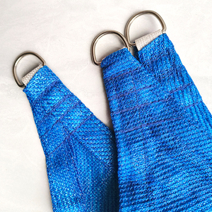 Triangolo Kazakhstan Kyrgyzstan Tajikistan uzbekan spiaggia blu vento ombra materiale vela rotoli/ombra Privacy esterna - Product Image 3