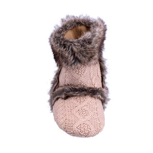 Venta al por mayor <span class=keywords><strong>de</strong></span> botas cálidas personalizadas para mujer, botines <span class=keywords><strong>de</strong></span> invierno <span class=keywords><strong>de</strong></span> <span class=keywords><strong>lana</strong></span> <span class=keywords><strong>de</strong></span> punto <span class=keywords><strong>de</strong></span> ganchillo para mujer - Product Image 2