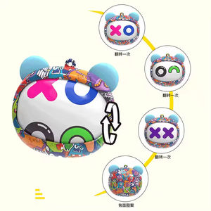 만화 얼굴 변화 TWS ANC 무선 이어폰 LED 배터리 표시기 방수 체인 긴 내구성 인이어 헤드폰 - Product Image 5