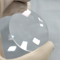 Biconconvex Lens Diameter 46mm Optical Glass Multi Layer Coated High Transmittance OEM Support for Optics Instruments Telescope