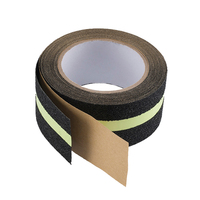 Colle à solvant noire et jaune, adhésif pour sol, adhérence, sécurité, imperméable, bande antidérapante réfléchissante