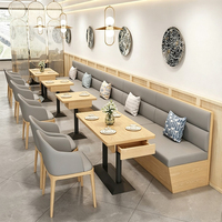 Meubles commerciaux en gros : Tables et chaises de salle à manger, banquettes en bois massif avec tables et chaises assorties pour la restauration et les cafés