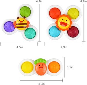 Set de Regalo para Recién Nacidos, Juguetes de Baño para Bebés, Juguete Sensorial con Ventosa - Product Image 2