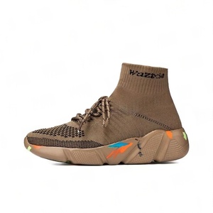 2026 Personnalisé en usine Baskets mode pour adultes en maille EVA, grandes tailles, chaussures décontractées pour hommes, chaussures de sport, chaussures de marche, chaussures chaussettes - Product Image 1