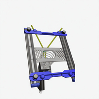 GOZI Support de jeu en alliage d'aluminium à gravité zéro avec gyroscope, système de refroidissement et ventilateur pour tablettes 8,9-13 pouces, support de manette et radiateur PUBG