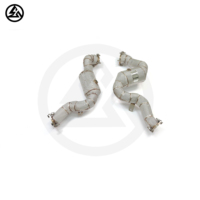 Tuyau de descente CSZ 200 Cell Cat pour tuyau de descente Audi S6 RS6 S7 RS7 C7 avec tuyaux d'échappement de bouclier thermique