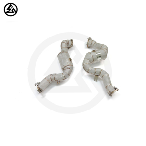 Tuyau de descente CSZ 200 Cell Cat pour tuyau de descente <span class=keywords><strong>Audi</strong></span> S6 <span class=keywords><strong>RS6</strong></span> S7 RS7 C7 avec tuyaux d'échappement de bouclier thermique - Product Image 6
