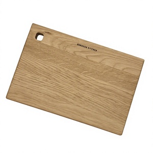 Planche à découper en bois d'acacia massif, design robuste, pour boucherie, usage intensif, forme rectangulaire, écologique, résistante à l'eau - Product Image 3