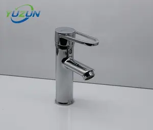 Fábrica Fornecedor Banheiro Pia Tap Deck Montado Chrome Single Handle torneira bacia única