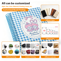 Carnet à spirales à couverture souple personnalisé avec logo imprimé en usine, idéal pour les cadeaux d'entreprise, la promotion de marque, le bureau et l'école
