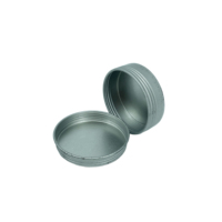 Boîte en fer blanc D51x16Hmm pour cosmétiques, huiles essentielles, crèmes pour les mains et baumes à lèvres – Emballage recyclé, personnalisable avec logo, boîte vide