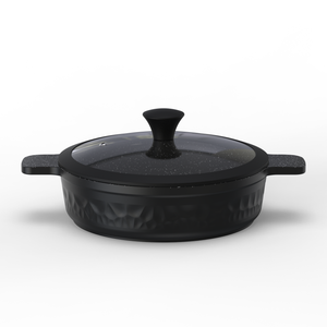 Ensemble de casseroles antiadhésives très vendues 20/24/28/32 cm et une marmite peu profonde de 28 cm pour la cuisine - Product Image 5