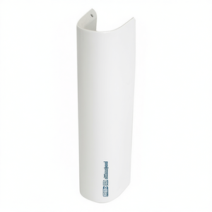 Série Column Kaila H. Tringle de douche de 68 cm de longueur, largeur de 20 cm, blanche - Product Image 3