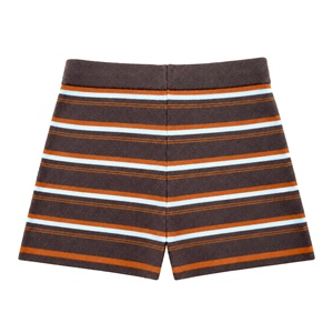 JMSWEATER Pantalones Cortos Casuales de Moda para Mujer, Tejidos, con Cintura Elástica y Rayas, en Varios Colores Personalizables - Product Image 2