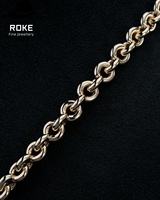 Chaîne cubaine en or 9K-18K de 2 mm/3 mm/4 mm |   Collier en corde minimaliste Hip Hop pour hommes et femmes
