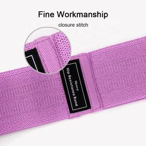 MDSport Home <b>Workout</b> Booty <b>Band</b> Heavy Resistance <b>Bands</b> Custom Logo Polyester Fabric Hip <b>Bands</b> Set High Elastic for Body Building - Product Image 2