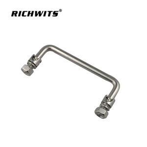 Poignée en U en acier inoxydable RICHWITS pour porte, design industriel, installation facile - Product Image 2