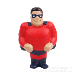 Figura de superhéroe de espuma PU de rebote lento para niños de 5 a 7 años, juguete unisex antiestrés, regalo decorativo - Product Image 5