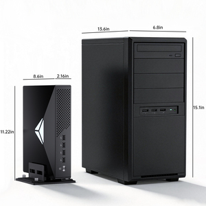 Mini <span class=keywords><strong>PC</strong></span> da <span class=keywords><strong>Gaming</strong></span> Intel I9 9900T RTX3050 8GB GDDR6 DDR4 64GB Max Win11 PCIe4.0 WiFi6 Nuovo - Product Image 2