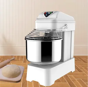 Food momo 25l 15L 70kg industrial cassava dry flour chapati bread spiral dumpling dough mixer mixing machine maker doughmixer