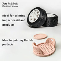 Filamento de Impresión 3D ShoreTPU 75D 230-240 ° Material Rígido en Forma de C para Piezas de Esqueleto de Robot Educativo, Juguetes de Construcción Duraderos para Bricolaje