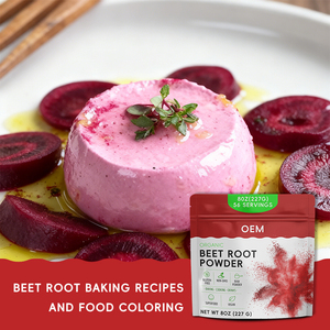 Suplementos Orgânicos de Beterraba Liofilizada Greenpie, Marca Privada, Superalimento em Pó de Beterraba para Suporte Imunológico Adulto 24 - Product Image 3