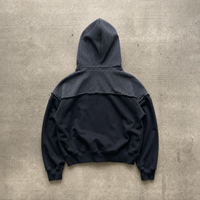 Sudaderas con Capucha Unisex de Alta Calidad, Personalizadas con Logotipo de Gimnasio, Cierre Frontal Completo, 400 Gsm, 100% Algodón, Corte Cuadrado, Gruesas, de Plaid Manufacturers