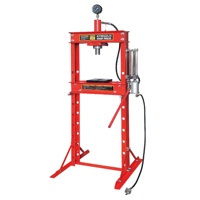 Presse d'atelier hydraulique pneumatique à cadre en H de 20 tonnes certifiée CE avec manomètre pour la réparation automobile, garage, atelier