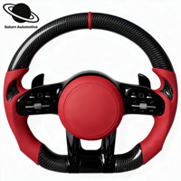 Volants de luxe en cuir et fibre de carbone LED Mercedes-Benz Classe E CLA GLC E300 Personnalisation sur mesure W46 W117 W166 W222