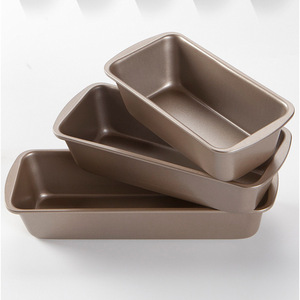 Rectangular Bread Loaf Pan Non Stick Baking Mold For Household Use Small Medium <b>Large</b> Sizes Dishwasher <b>Safe</b> - Product Image 2
