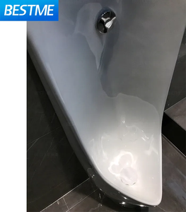 Articles sanitaires é<span class=keywords><strong>l</strong></span>égants Montage mural au sol Céramique Urinoir sensible à <span class=keywords><strong>l</strong></span>'économie d'<span class=keywords><strong>eau</strong></span> Salle <span class=keywords><strong>de</strong></span> bain Contrôle tactile Urinoir pour hommes - Product Image 3