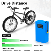 Prix d'usine, batterie de vélo électrique au lithium 72V 20AH pour batterie de scooter électrique 72V 1500W