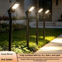 Lampes solaires LED personnalisées Wowo pour l'extérieur, la rue, la cour, le jardin, la pelouse - Vente chaude, étanches, avec capteur de mouvement et contrôle inductif