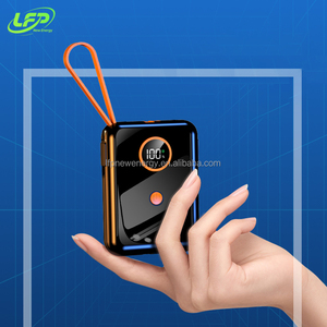 ธนาคารพลังงานขนา<span class=keywords><strong>ด</strong></span>เล็กแบบพกพา10000<span class=keywords><strong>มิ</strong></span>ลลิแอมป์<span class=keywords><strong>ต</strong></span>่อชั่วโมง20วั<span class=keywords><strong>ต</strong></span><span class=keywords><strong>ต</strong></span>์ + 22.5วั<span class=keywords><strong>ต</strong></span><span class=keywords><strong>ต</strong></span>์ PD + QC ชาร์จเร็ว USB Type-C ใน<span class=keywords><strong>ต</strong></span>ัวสายเคเบิลกันน้ำ4ปลั๊ก - Product Image 1