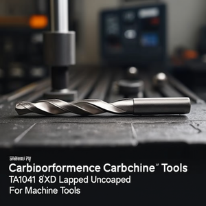 Foret en carbure haute performance TA1041 8xD non revêtu pour machines-outils - Product Image 3