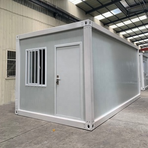 <span class=keywords><strong>Casa</strong></span> Contenedor Desmontable Boxspace de 20 pies con 2 Habitaciones, Diseño Rústico, Estructura de Acero Galvanizado, <span class=keywords><strong>Casa</strong></span> Prefabricada de 6x3m - Product Image 1