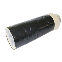Conduit d'air Flexible isolé par Ventilation HVAC Conduit d'échappement en feuille d'aluminium Pièces de systèmes HVAC