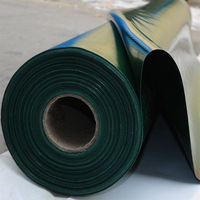 Tissu de bâche imperméable résistant à l'eau, enduit de PVC, anti-UV, 600 g/m², 650 g/m², rouleau de bâche, matériau de bâche