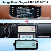 Radio Mobil Android 12.3 Inch untuk Land Rover Range Rover Vogue L405 2013-2017 8+128G Pemutar Multimedia GPS dengan CarPlay GPS