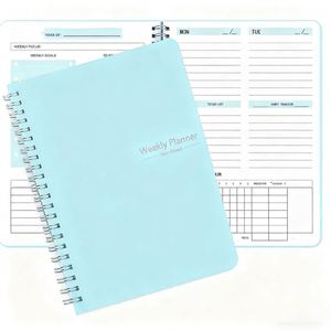Planificadores y Organizadores al por Mayor 2025, Planificador Diario Espiral, Agenda Semanal y Mensual, Cuaderno A5, Agenda sin Fecha - Product Image 1